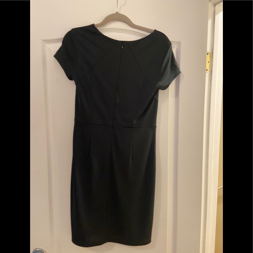 All Black Mini Ann Taylor Dress